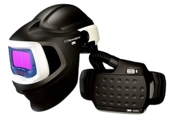 [EP163547] Masque + casque de soudage 3M Speedglas 9100XX MP teinté 5/8 9/13 avec système respiratoire ADFLO - Vision 73X107