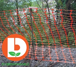 [IN165235] Capuchon pour piquet porte lanterne Diam 14mm en plastique biosourcé -Gris (carton de 250 pièces)