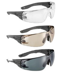 [EP168149] Lunettes de protection Rush+2.0 - monture gris/noir