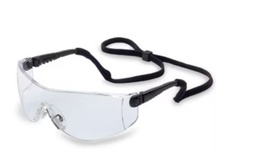 [EP170832] Lunettes de protection avec chaussette de maintien OP-TEMA® Monture Noire, Oculaire Gris TSR Antibuée