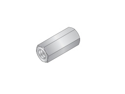 [CO002793] HEX M8x25 spacer sleeve (Box of 50)
