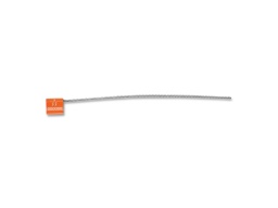 [CO017124] Scelle câble Orange 1,5mm Lg.250mm type Aluseal standard numérotation consécutive