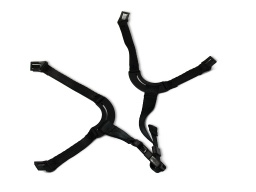 [EP002497] Jugulaire 4 points boucle flash pour casque Auboueix