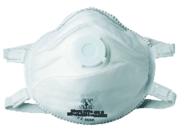 [EP005227] Demi masque anti poussière FFP3V avec soupape (Boite de 5)