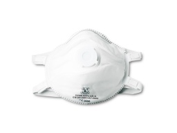 [EP005227] Demi masque anti poussière FFP3V avec soupape (Boite de 5)