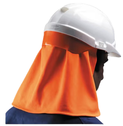 [EP008003] Protège nuque SUN CAPE orange anti-UV