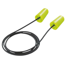 [EP000263] Disposable earplugs max cord SNR 37 (Box of 100 pairs)