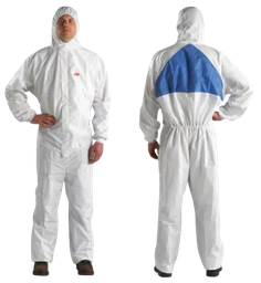 [EP008023] Disposable type 5/6 white lead coveralls, breathable, box of 20 (on order)