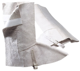 [EP002402] Guêtre de protection soudeur en cuir croûte de bovin (la paire)
