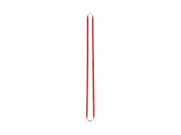 [EP010532] Sangle anneau cousu polyester 150cm rouge