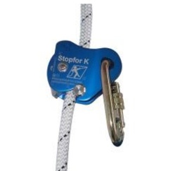 [EP001512] Coulisseau antichute Stopfor K 100kg pour corde drisse Diam. 11mm
