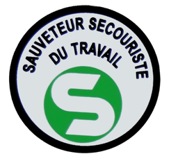 [EP018299] SST Diam. 80mm self-gripping badge