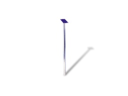 [IN003555] Beige mailbox stake