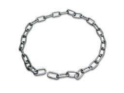 [IN006028] Chaine métallique zinguée Diam. 8mm (Au métre)
