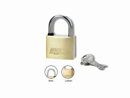 [IN000439] MACH 3 padlock with key opening 60mm