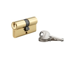 [IN001780] Cylindre de 30x30 s'entrouvrant Europe laiton