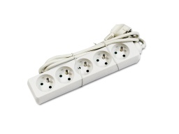 [IN000222] Bloc multiprise 5 prises câble 1m50