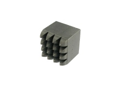 [EL000243] 16-tooth steel bush hammer 35x35 conical shank