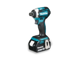 [EL009925] Visseuse à choc Makita DTD154RTJ 1/4 175Nm avec chargeur 18V + 2 Batteries 5Ah