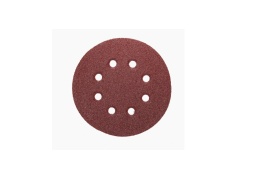 [EL001843] Disque auto agrippant diam. 125mm G120 - 8 trous peinture/bois/métal
