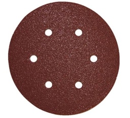 [EL009618] Disque abrasif Diam.  150mm G400 auto-agrippant 6 trous pour bois et métal lot de 10