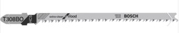 [EL020660] 3 EXPERT HCS Jigsaw Blades, No Chips, Wood, 117mm, T308BO