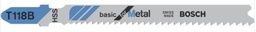 [EL020661] 5 HSS Metal Jigsaw Blades 92mm T118B