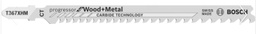 [EL020663] 3 Lames scie sauteuse EXPERT Carbure Multimaterial 132mm T367XHM