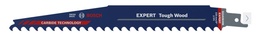 [EL020667] 1 EXPERT Carbide Reciprocating Saw Blade for Demolition Wood/Metal 300mm S1267XHM