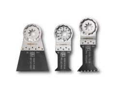 [EL020201] Set de 3 lames scie e-cut pour couteau oscillant