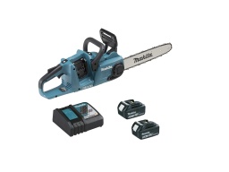 [EL020164] Tronçonneuse bois 35cm sur batteries 18V avec 2 batteries et chargeur - MAKITA DUC353RF2