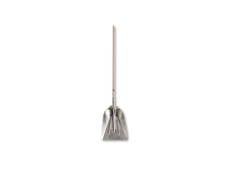 [OU003458] Muller 3.5L 42x33cm aluminum snow shovel or BAP with 120cm wooden handle