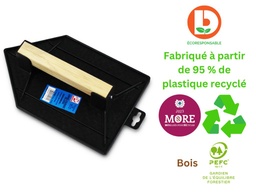 [OU004201] Pointed recycled plastic trowel 27 - 18