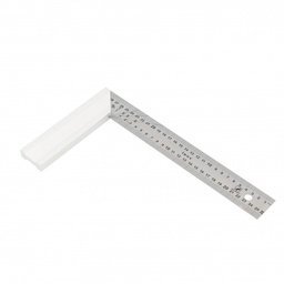 [OU002180] Equerre de menuisier 300mm avec lame inox gravée