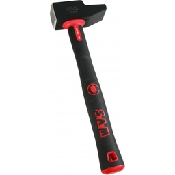 [OU020734] 32mm riveting hammer with three-material handle