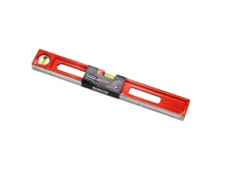 [OU010630] Rectangular level 40cm cast aluminum 3 vials - Muller