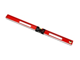[OU010632] Rectangular level 80cm cast aluminum 2 vials