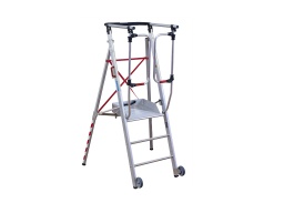 [PO017336] Individual aluminum platform 4 steps - LX04 / 4 BRX Ultralight (On order)