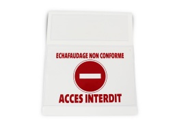 [PO003669] Pochette échafaudage sans logo prévoir plaquette avec logo