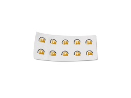 [SI005990] Autocollant pour casque Diam. 40 mm chariots élévateurs (planche de 10u)