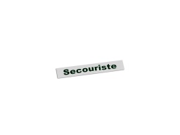 [SI005957] Autocollant secouriste 120 x 20 mm