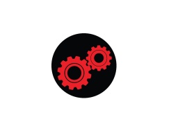 [SI018386] Sticker manutention > 25Kgs rouge noir Diam. 50 mm