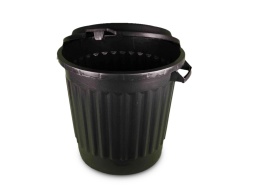 [EN007730] Poubelle plastique 80L avec couvercle