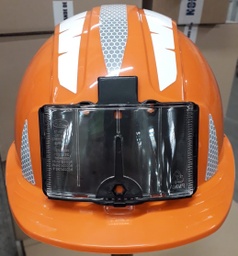 [EP018334] Casque différenciant Evolite avec PB + Kit bandes rétro grises (CR2) + 2 Bandes