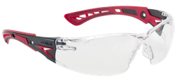 [EP018451] Rush+ red frame glasses