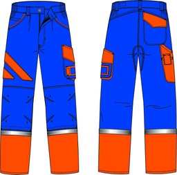 [EP020195] Pantalon BREZILLON minorange sans écusson