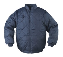 [EP008092] Warm vest with elastic back and removable sleeves