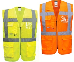 [EP017896] Madrid HV mesh fluorescent vest (Airy)