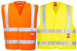 [EP018661] HV flame-resistant fluorescent vest