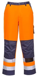 [EP010808] Pantalon de travail HV TX51 - orange/marine